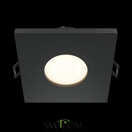 Встраиваемые светильники Maytoni DL083-01-GU10-SQ-B от Магазина Svetdom.by