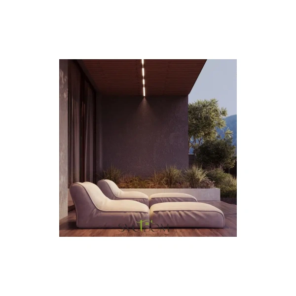 Уличный трековый светильник Outdoor O-TR01-2-S-10WB3K Maytoni