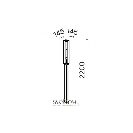 Ландшафтный светильник Outdoor O452FL-01GF3 Maytoni