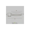 Парковый светильник Outdoor O472H-L50GF3K Maytoni