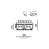 Встраиваемый светильник Technical DL043-02-15W4K-D-SQ-W Maytoni