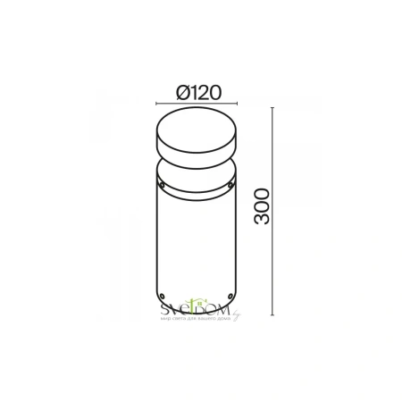 Ландшафтный светильник Outdoor O591FL-L12GF3K Maytoni