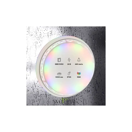Светодиодная лента 24В 5050 14,4Вт/м RGB 5м IP65 10175 Maytoni