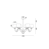 ЛюстрыFR5034PL-06CH Freya | Svetdom.by