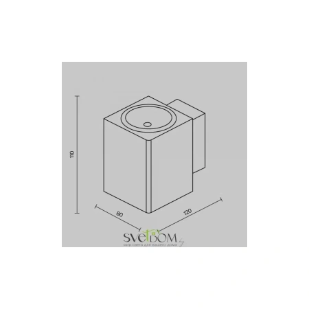 Настенный светильник Maytoni O507WL-L5W3K Maytoni