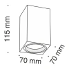 Потолочный светильник Technical C011CL-01B Maytoni