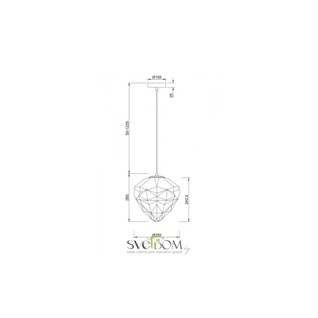 Светильники Maytoni P053PL-01BL от Магазина Svetdom.by