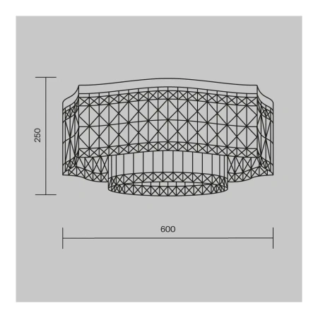 Потолочный светильник Maytoni DIA005CL-10CH Maytoni