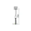 Универсальное крепление Technical C032C-04-W-1 Maytoni