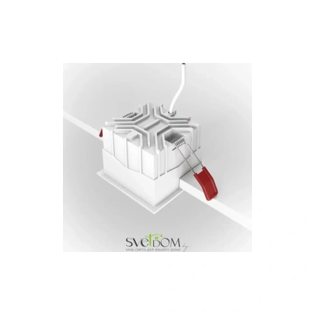 Встраиваемый светильник Technical DL043-01-15W3K-D-SQ-WB Maytoni