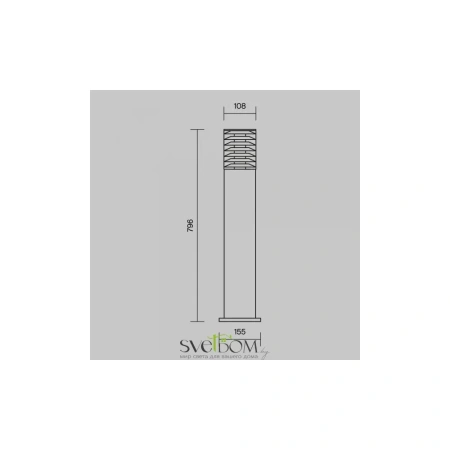 Ландшафтный светильник Outdoor O576FL-01GR1 Maytoni