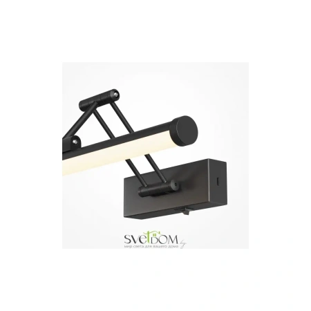 Подсветка Maytoni MIR268WL-L3B3K Luster, 9Вт, LED, 2700K, Черный Maytoni
