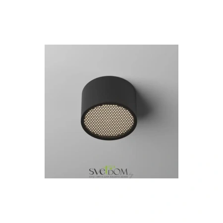 Потолочный светильник Maytoni C122CL-GX53-B Glare, 12Вт, 1xGX53, Черный, IP 44 Maytoni