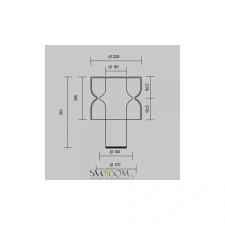 Настольный светильник Maytoni MOD485TL-L9AM3K Maytoni