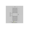 Настенный светильник (бра) Outdoor O576WL-02B Maytoni