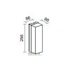 Настенный светильник (бра) Outdoor O450WL-01GF Maytoni