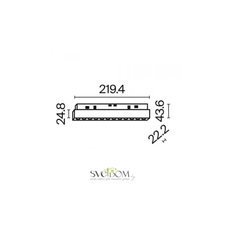 Трековый светильник Technical TR031-4-12WTW-DD-W Maytoni