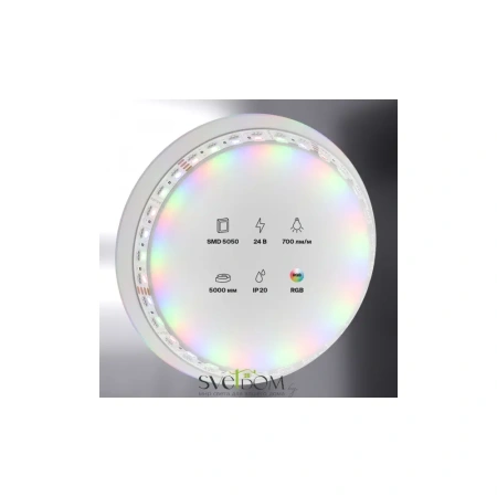 Светодиодная лента 24В 5050 21Вт/м RGB 5м IP20 20037 Maytoni