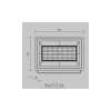 Прожектор Outdoor FL001-L150B4K Maytoni