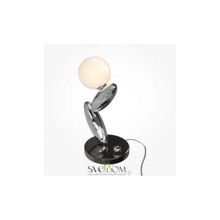 Настольный светильник Maytoni MOD482TL-L6PT3K Resonance, 6Вт, LED, 3000K, Платина Maytoni