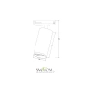 Трековый светильник Technical TR020-1-GU10-B Maytoni