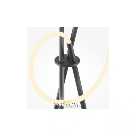 Настольный светильник Maytoni MOD369TL-L15B3K Crochet, 15Вт, LED, 3000K, Черный Maytoni