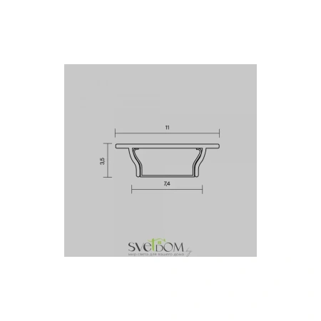 Профиль Led Strip 631017 Maytoni