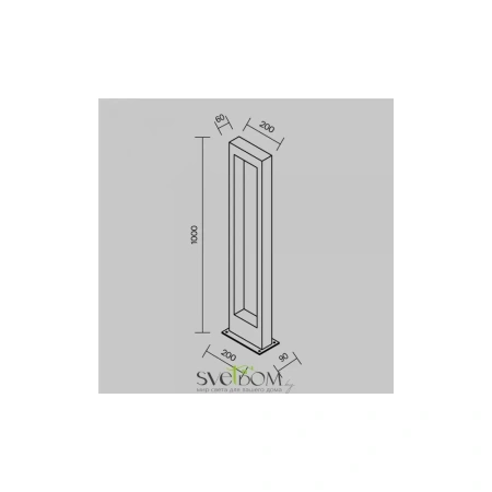 Ландшафтный светильник Outdoor O425FL-L10GF Maytoni