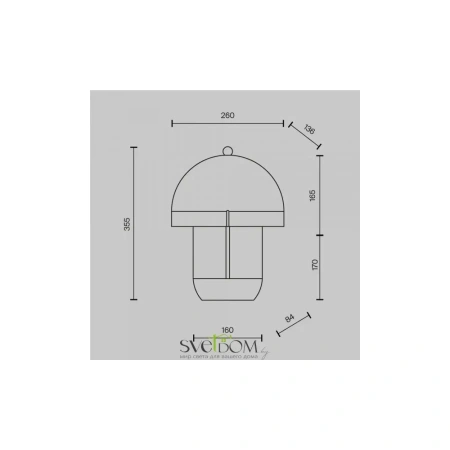 Настольный светильник Maytoni MOD479TL-L14W3K1 Hope, 14Вт, LED, 3000K, Белый Maytoni