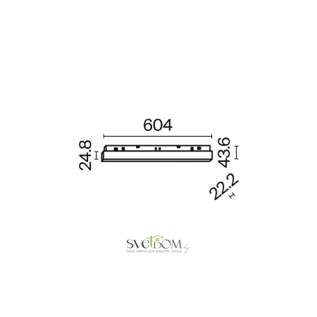 Трековый светильник Technical TR030-2-24W3K-B Maytoni