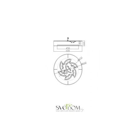 Светильники Freya FR6005CL-L48G от Магазина Svetdom.by