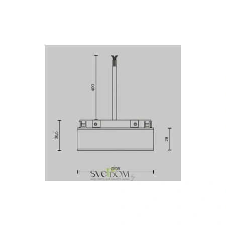 Источник напряжения Technical TRA172DR-100W-DD-B Maytoni