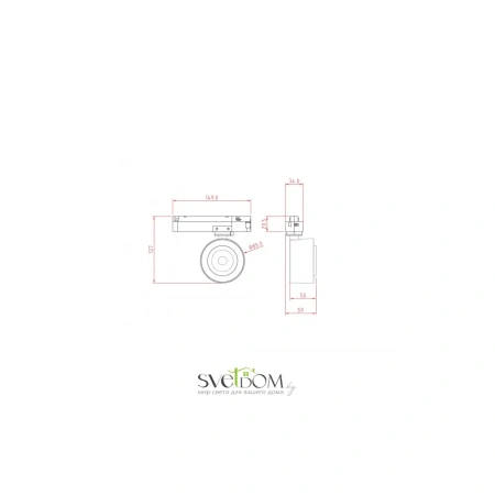 Светильники Maytoni TR023-1-12W4K от Магазина Svetdom.by