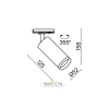 Трековый светильник Technical TR021-1-12W4K-W-W Maytoni