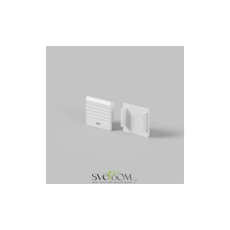 Комплект заглушек (для профиля 35x35) 2 шт., ALM-3535A-S-EC 642033 Maytoni