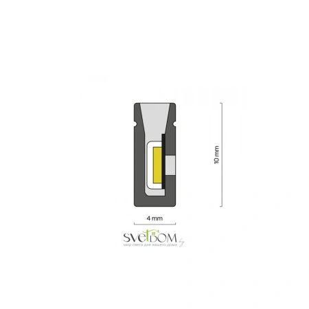Гибкий неон Maytoni 432041 изгиб поперек оси, 9,6Вт, LED, Белый, IP 67 | Svetdom.by