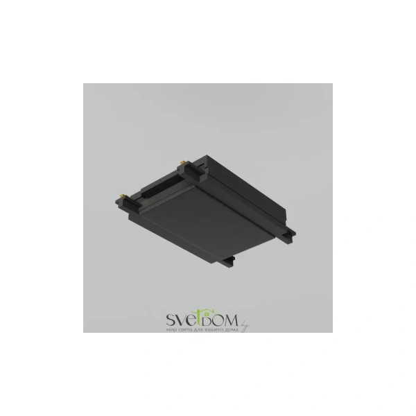 Коннектор питания прямой Radity черный TRA084C-11B Maytoni