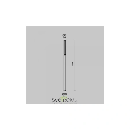 Ландшафтный светильник Outdoor O593FL-L20GF3K Maytoni