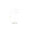 Аккумуляторный светильник Freya FR6109TL-L4OR Freya