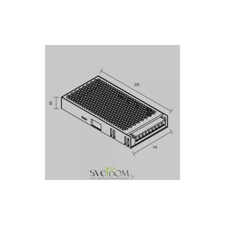 Источник напряжения PSL006 48В 300Вт IP 20 831010 Maytoni