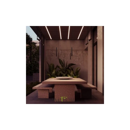 Уличный трековый светильник Outdoor O-TR01-1-S-8WB3K Maytoni