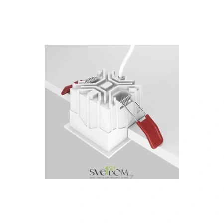 Встраиваемый светильник Technical DL043-01-10W3K-D-SQ-WB Maytoni