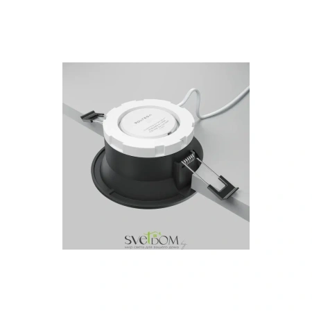 Встраиваемый светильник (Набор) Maytoni DL126-GX53-B Share, 12Вт, 1xGX53, Черный, IP 44 Maytoni