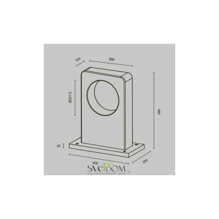 Ландшафтный светильник Outdoor O469FL-L7CM3K Maytoni