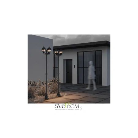 Садово-парковый светильник Outdoor O003FL-03B Maytoni
