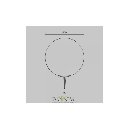 Ландшафтный светильник Outdoor O594FL-01W1 Maytoni