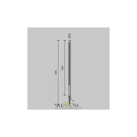 Ландшафтный светильник Outdoor O440FL-L12GF3K Maytoni