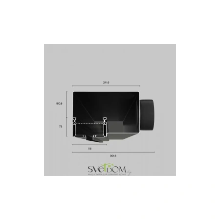 Диффузор Technical ARC-LD-G12-000014 Maytoni