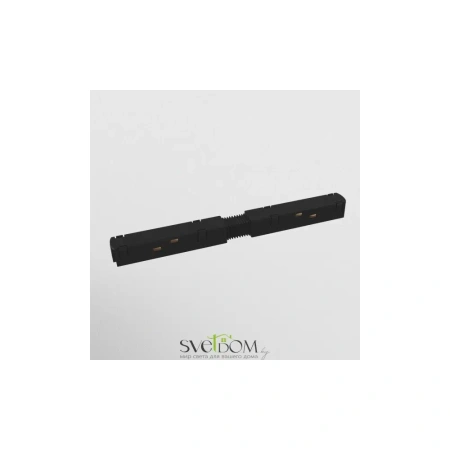 Коннектор питания прямой S35 черный TRA004PC-22B Maytoni