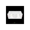 Встраиваемый светильник Technical DL043-02-15W4K-D-SQ-W Maytoni